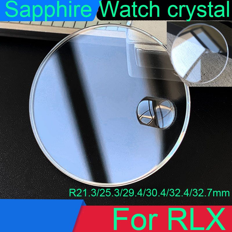 Watch Crystal Replacement - Round Flat Sapphire Replacement Watch Crystal