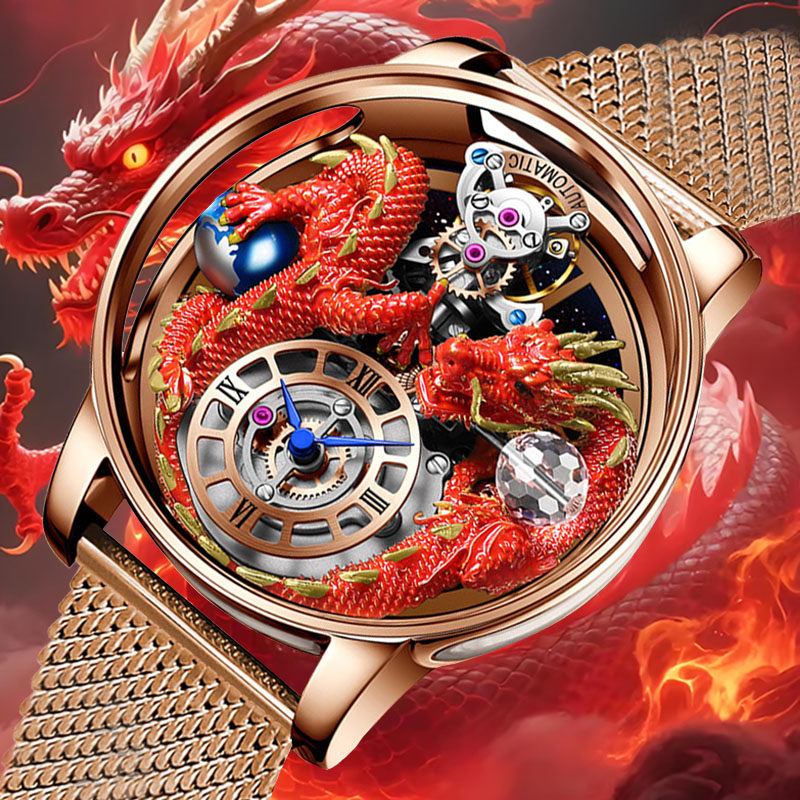 Smartwatch Casual Watches For Men - PINDU Design Celestial Body Series Traditionnelle