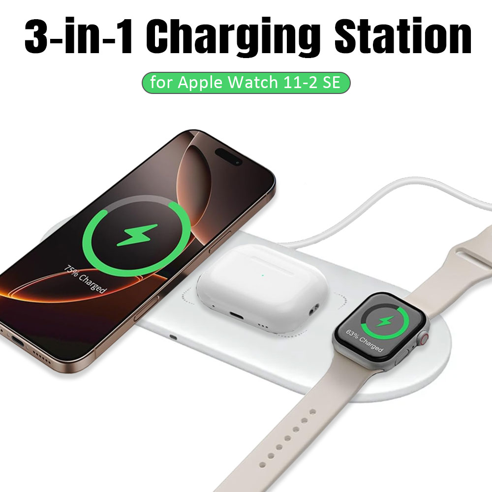 Watch 7 Smartwatch Iphone - Desktop 3 in 1 Wireless Charger