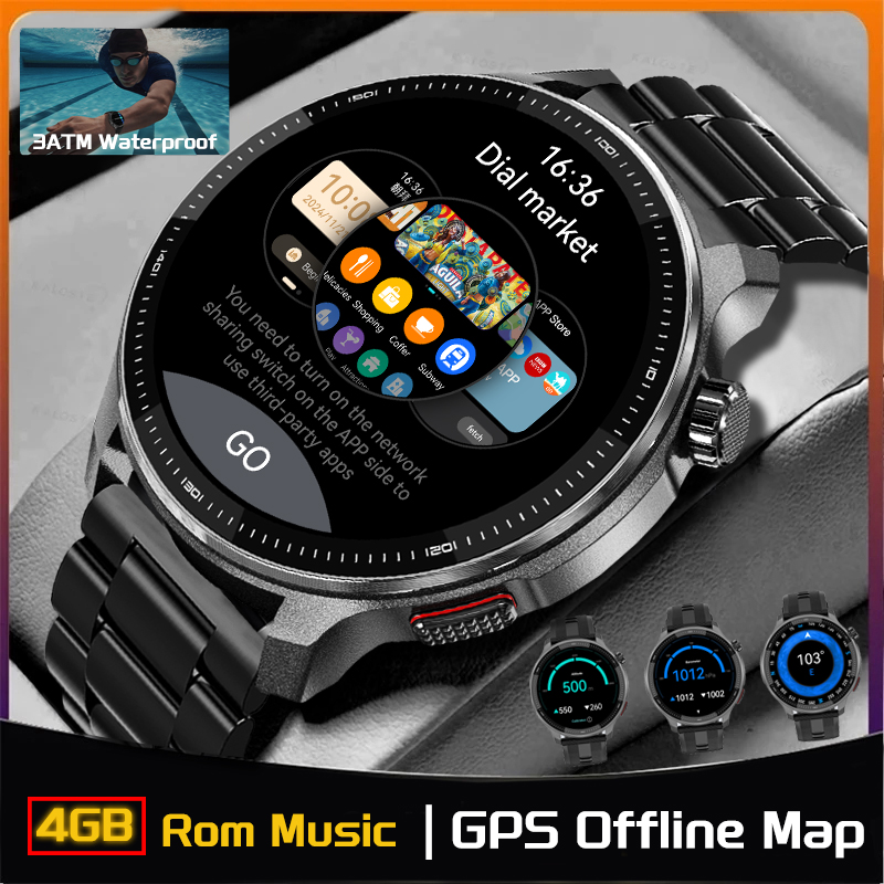 Watch Esim - NEW 4G Memory GPS Offline Map