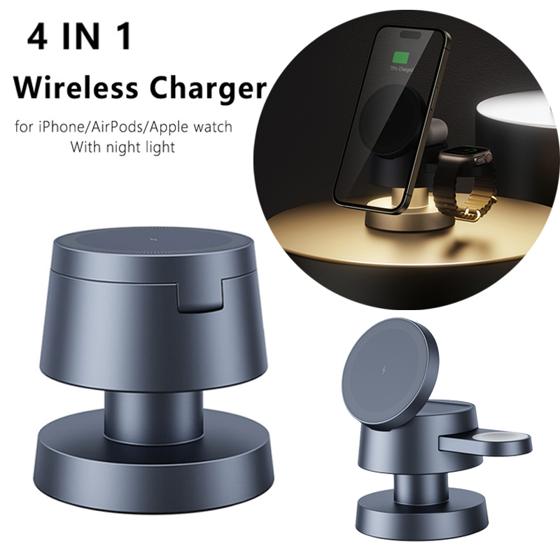 Smartwatch Watches For Iphone - 3 in 1 Wireless Charger For