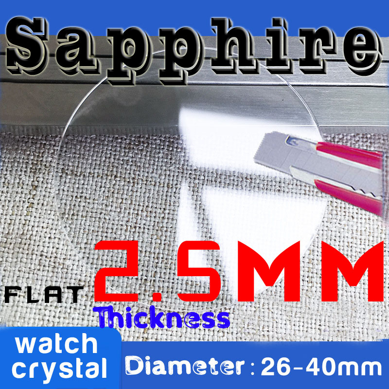 2.5mm Thick Flat Sapphire Watc - đánh giá và giá Watch Crystal Replacement