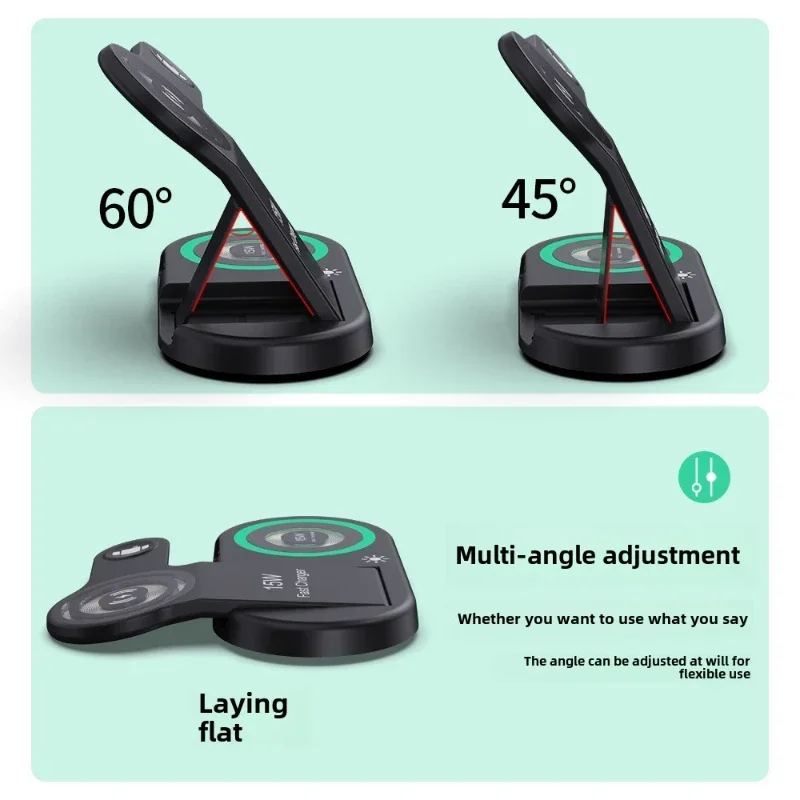 15W Fast Wireless Charger Stan - đánh giá và giá Watch 7 Smartwatch Iphone