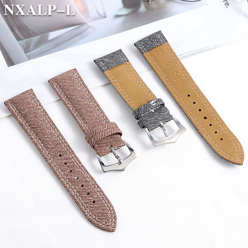 Denim Canvas Nylon Watch Strap - đánh giá và giá Seiko Watches Smartwatch