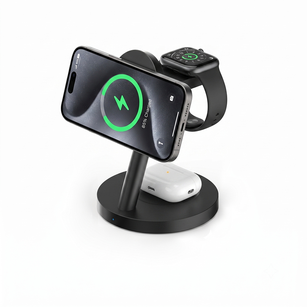 3in1 Qi2.2 25W Fast Wireless C - đánh giá và giá Smartwatch Watches For Iphone