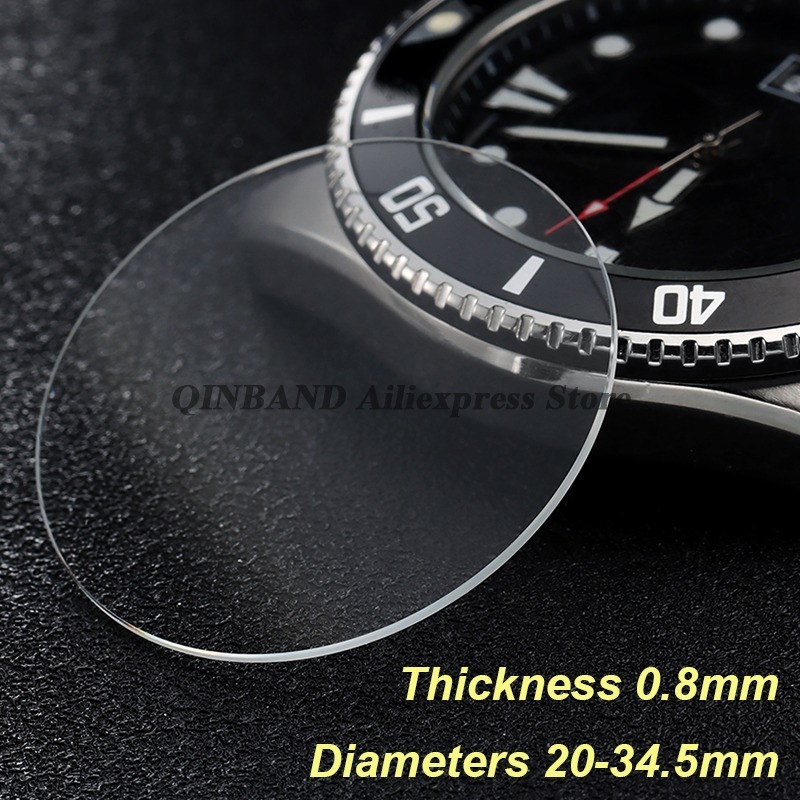 0.8mm Thickness Diameters 20-3 - đánh giá và giá Watch Crystal Replacement