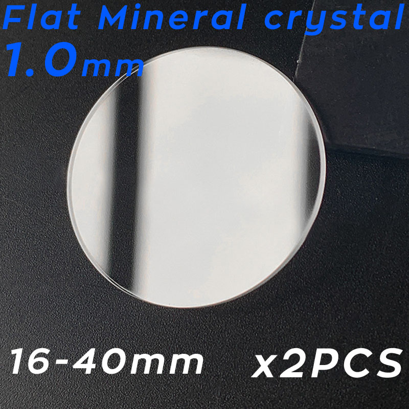 New 2PCS Thickness 1mm Flat Ro - đánh giá và giá Watch Crystal Replacement
