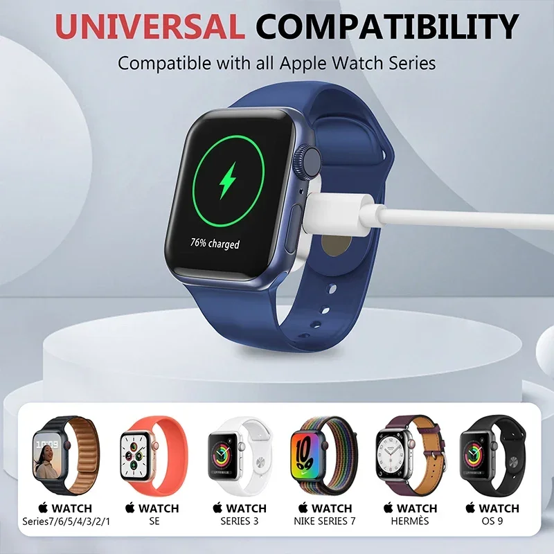 2 in 1 Portable Metal Magnetic - đánh giá và giá Watch 7 Smartwatch Iphone