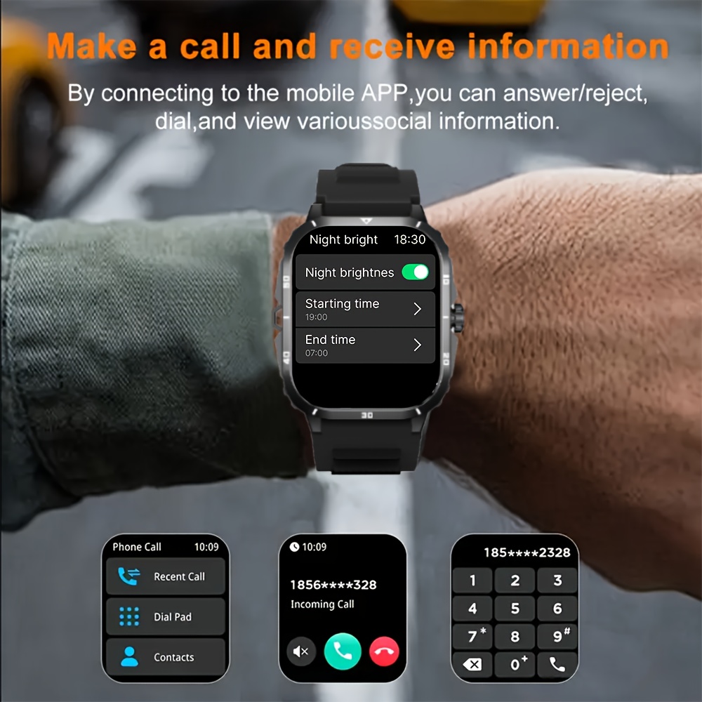 Outdoor Men'S Smart Watch 2.01 - đánh giá và giá Watch 7 Smartwatch Iphone