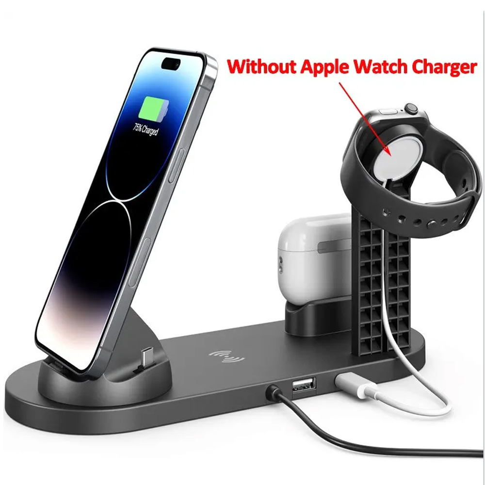 30W 7 in 1 Wireless Charger St - đánh giá và giá Smartwatch Watches For Iphone