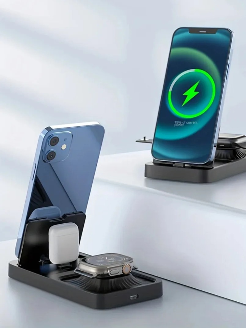 3 in 1 Wireless Charger Stand  - đánh giá và giá Smartwatch Watches For Iphone