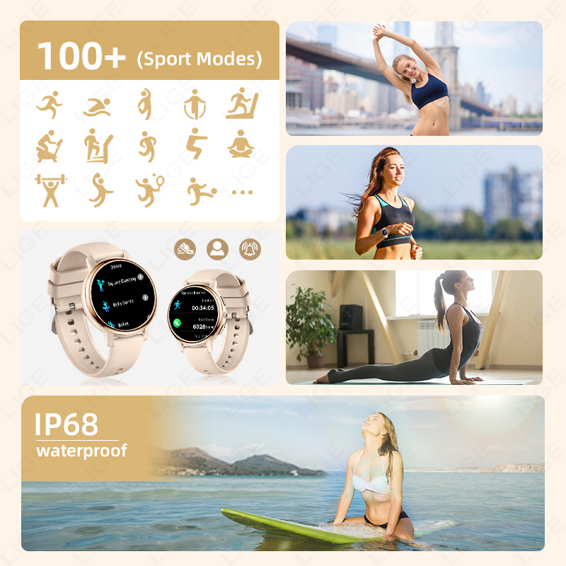 2026 LIGE Women Smart Watch Lu - đánh giá và giá Smartwatch Luxury Watches For Women