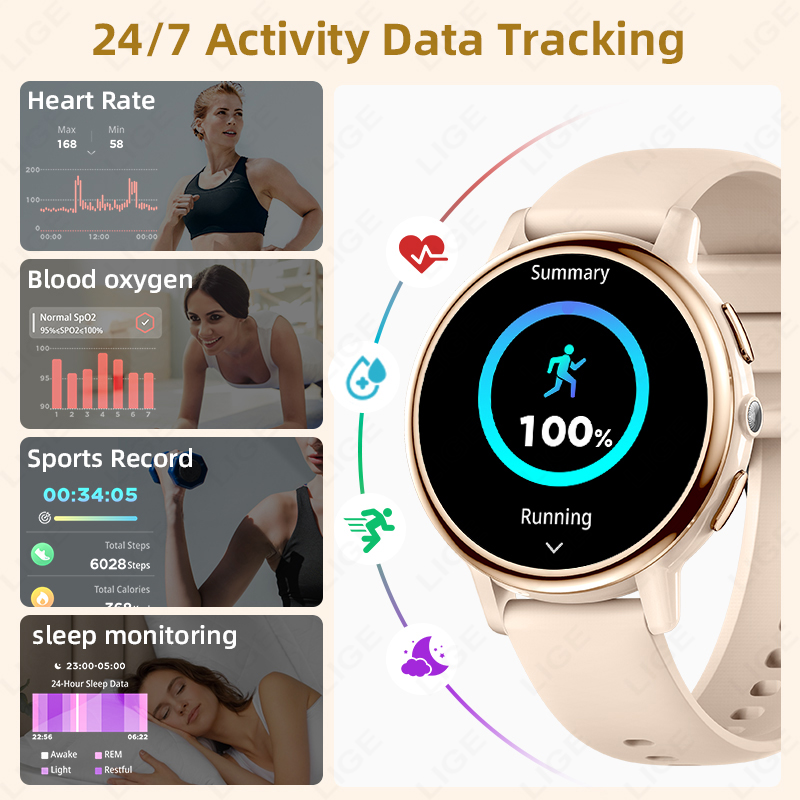 2026 LIGE Women Smart Watch Lu - đánh giá và giá Smartwatch Luxury Watches For Women