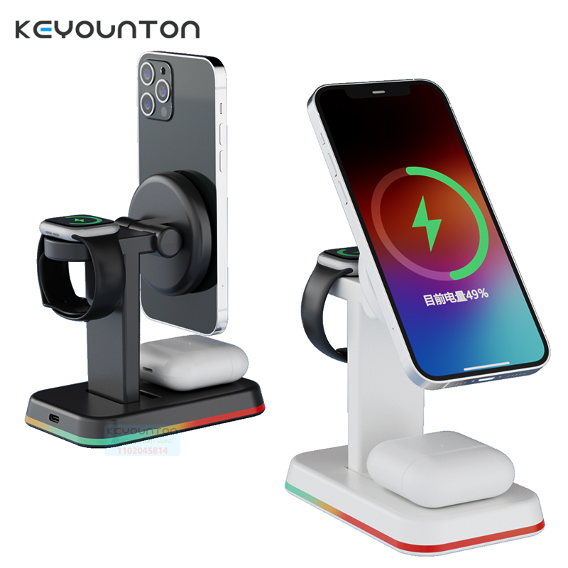 15W Fast Magnetic Wireless Cha - đánh giá và giá Watch 7 Smartwatch Iphone