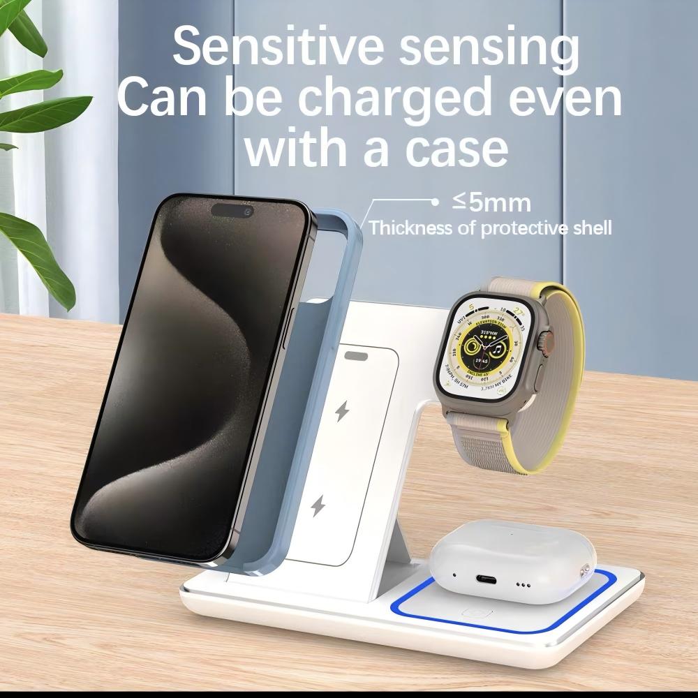 Wireless Charger Holder Stand  - đánh giá và giá Smartwatch Watches For Iphone