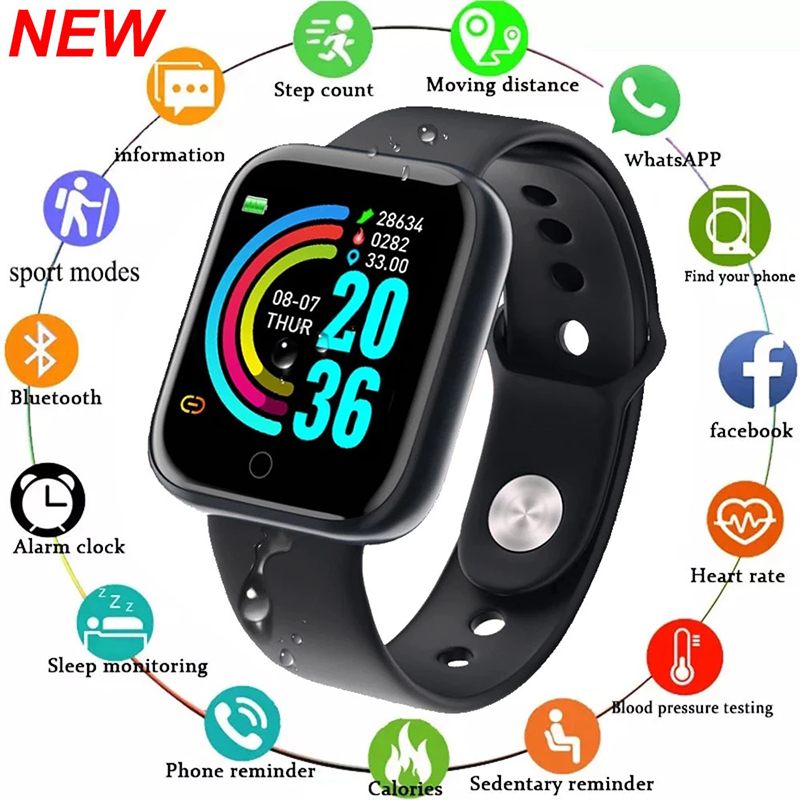 Y68 Smart Watch Men Women Hear - đánh giá và giá Watch Smart Y68