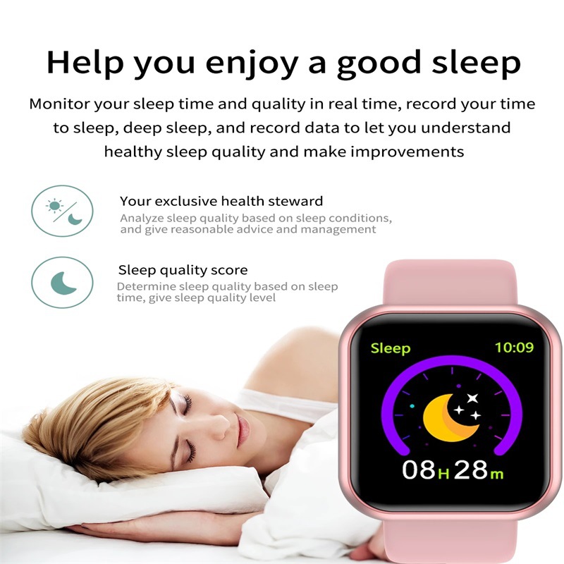 Y68 Smart Watch Men Women Hear - đánh giá và giá Watch Smart Y68