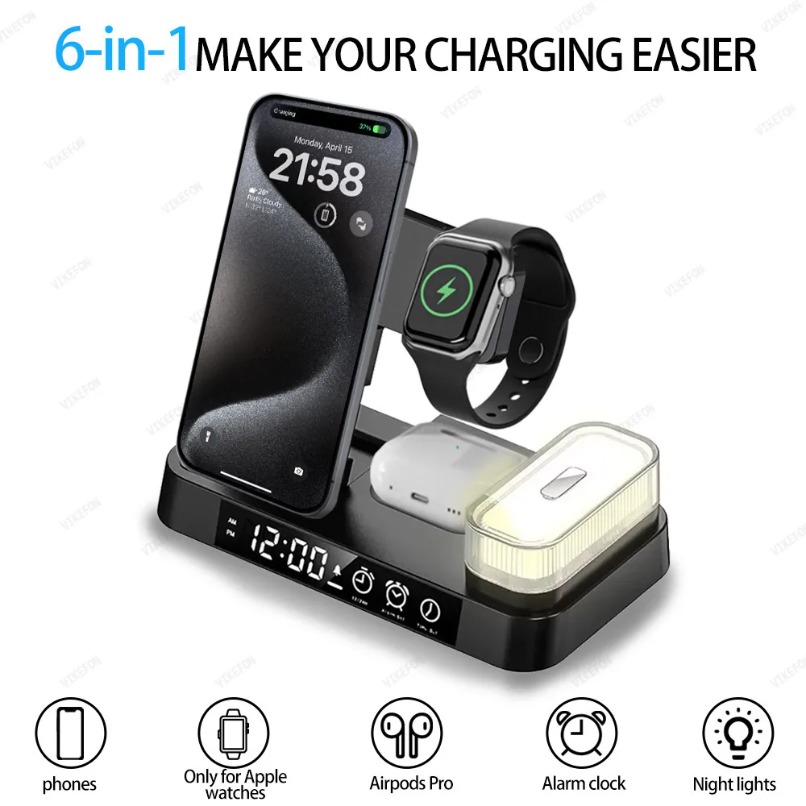 Removable LED 6 in 1 Wireless  - đánh giá và giá Watch 7 Smartwatch Iphone