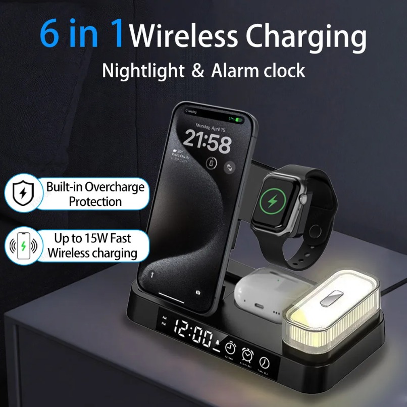 Removable LED 6 in 1 Wireless  - đánh giá và giá Watch 7 Smartwatch Iphone