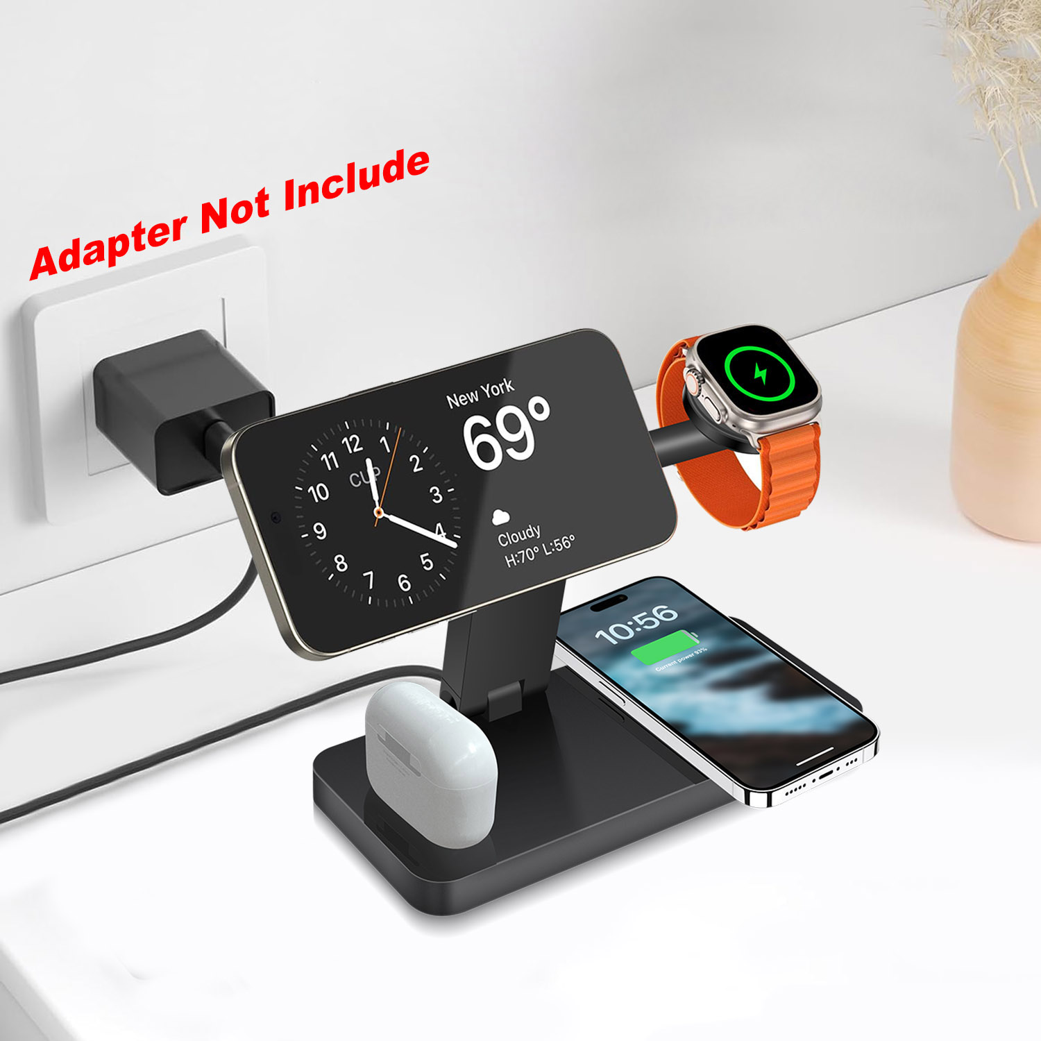 4 in 1 Magnetic Wireless Charg - đánh giá và giá Smartwatch Watches For Iphone