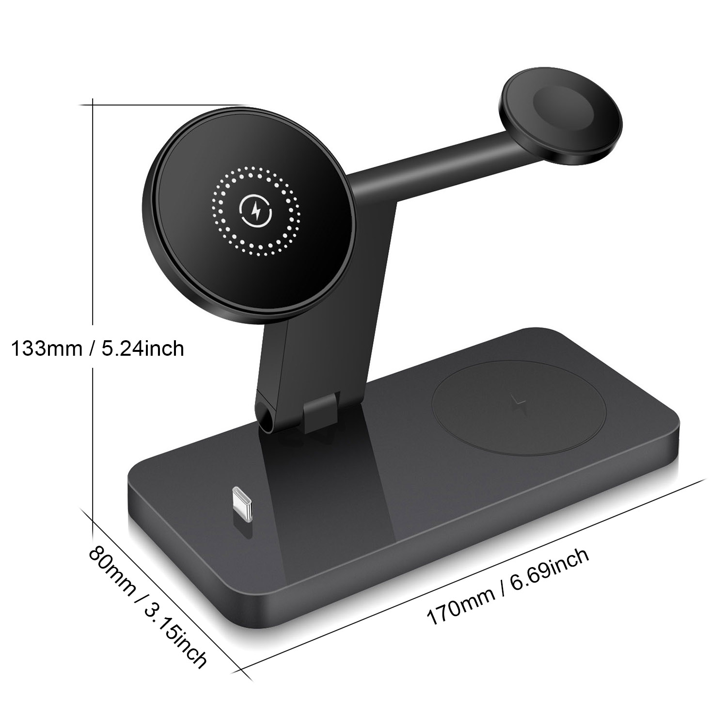 4 in 1 Magnetic Wireless Charg - đánh giá và giá Smartwatch Watches For Iphone