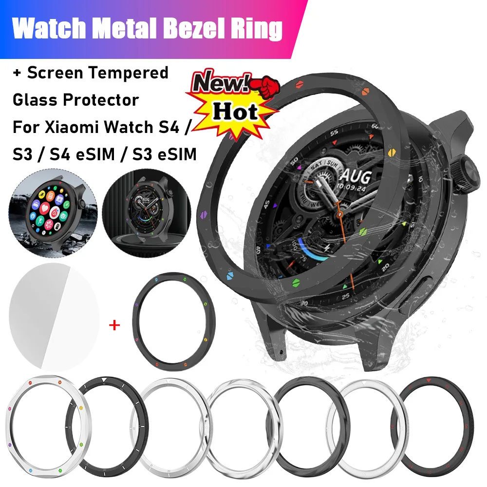 Metal Bezel Ring With Tempered - đánh giá và giá Watch Esim