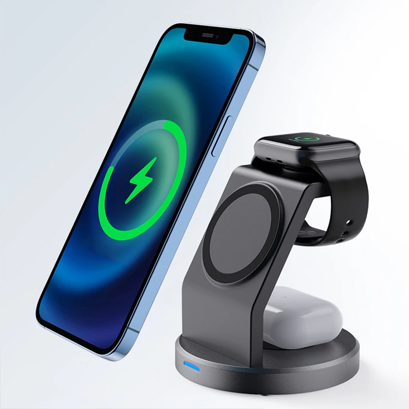 3 In 1 Wireless Charger Stand  - đánh giá và giá Smartwatch Watches For Iphone