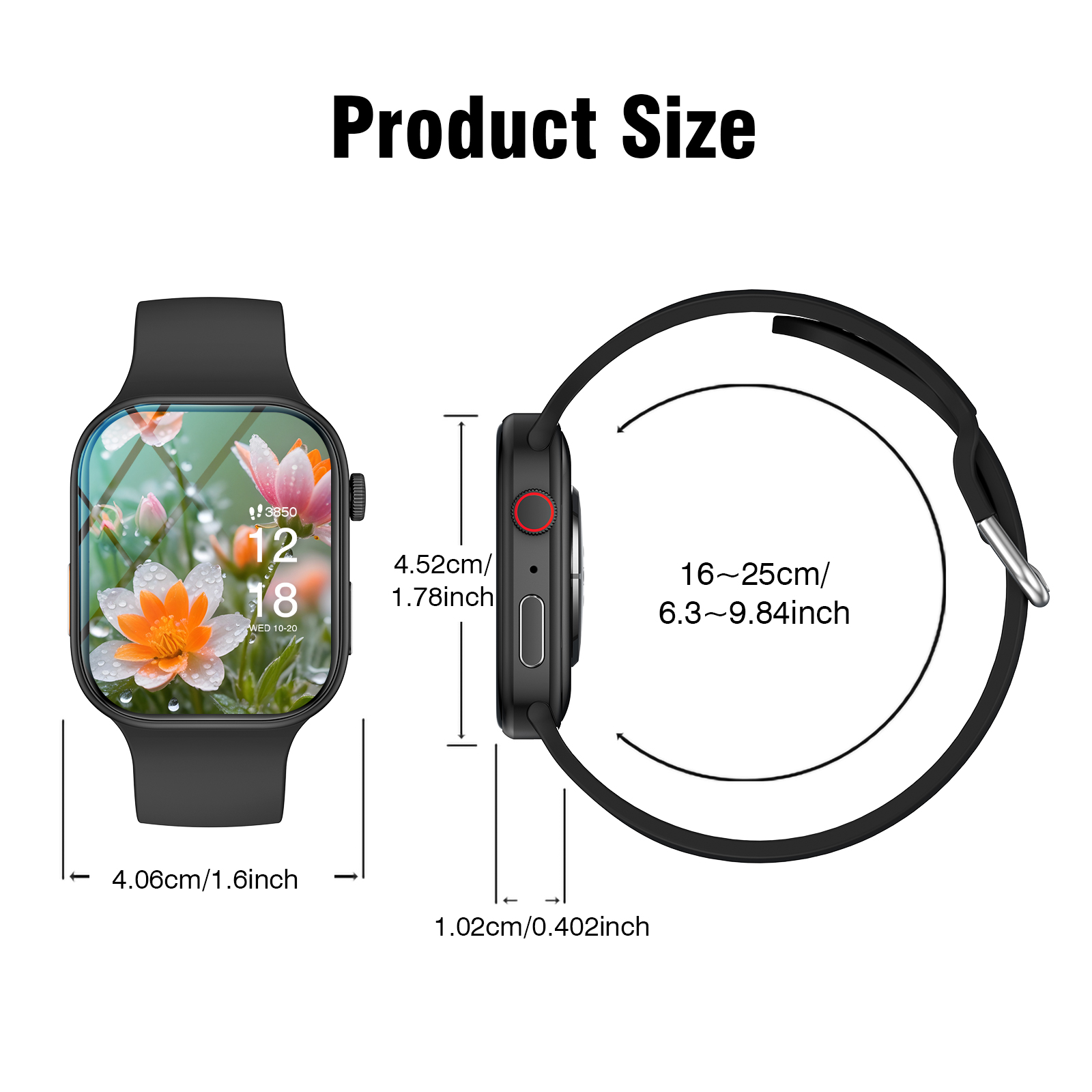 New Full-Touch High-Definition - đánh giá và giá Watch 7 Smartwatch Iphone