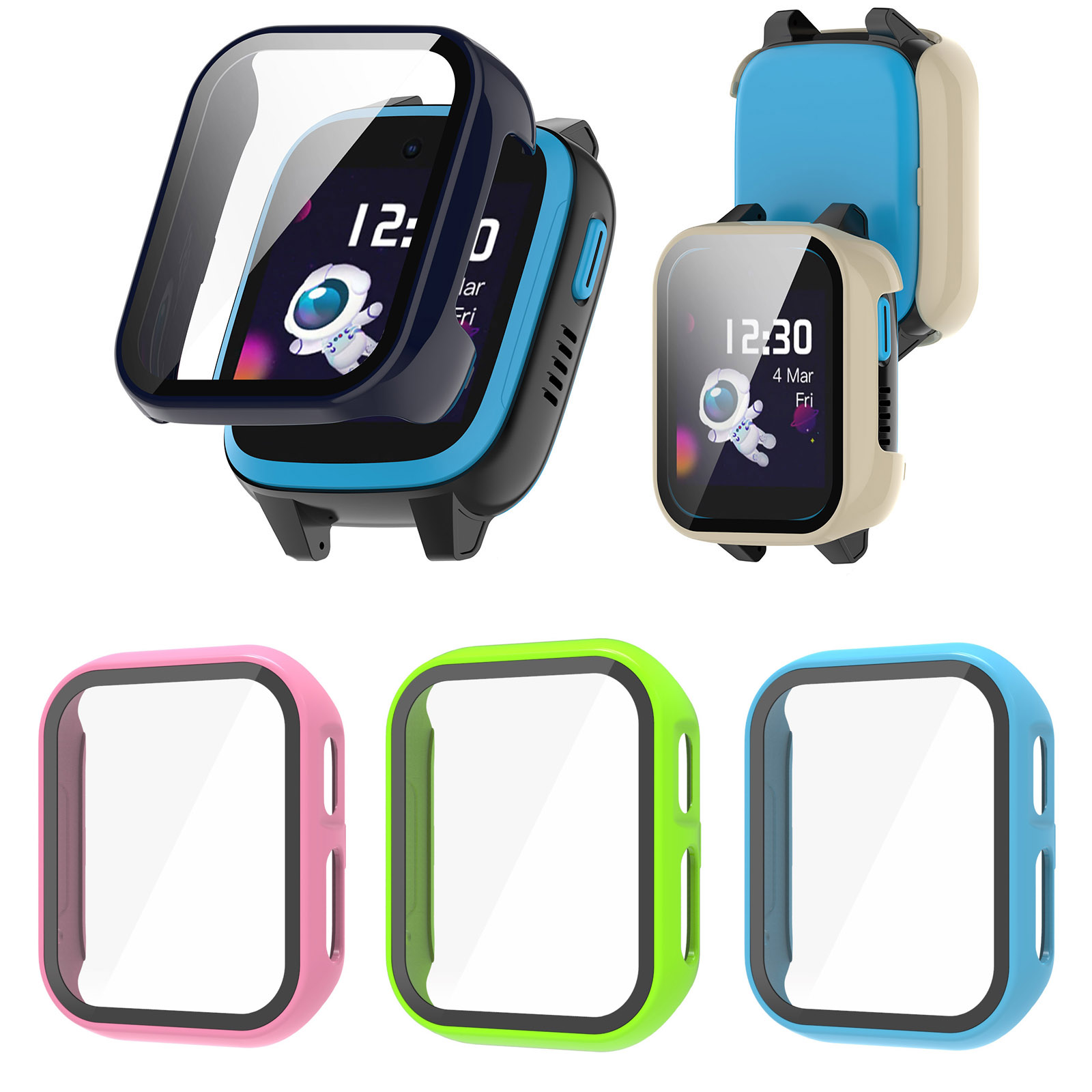 Hard Edge Shell Glass Screen P - đánh giá và giá Smartwatch Watches For Children