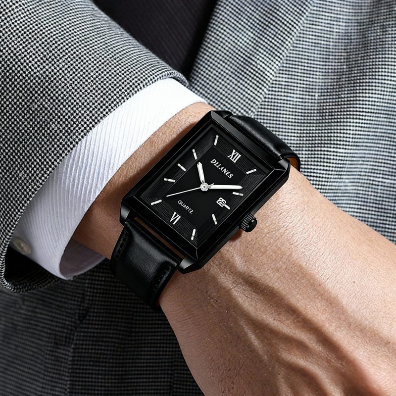 Casual Leather Men's Watches F - đánh giá và giá Smartwatch Casual Watches For Men
