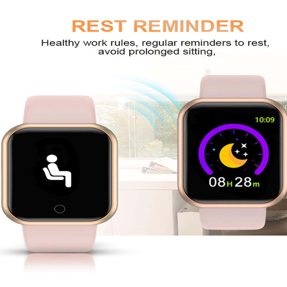 Men Watch Electronic Fitness B - đánh giá và giá Watch Smart Y68