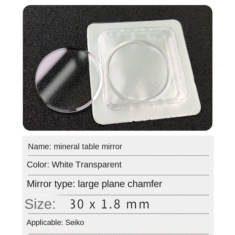 Flat Big Chamfer Thick Crystal - đánh giá và giá Watch Crystal Replacement