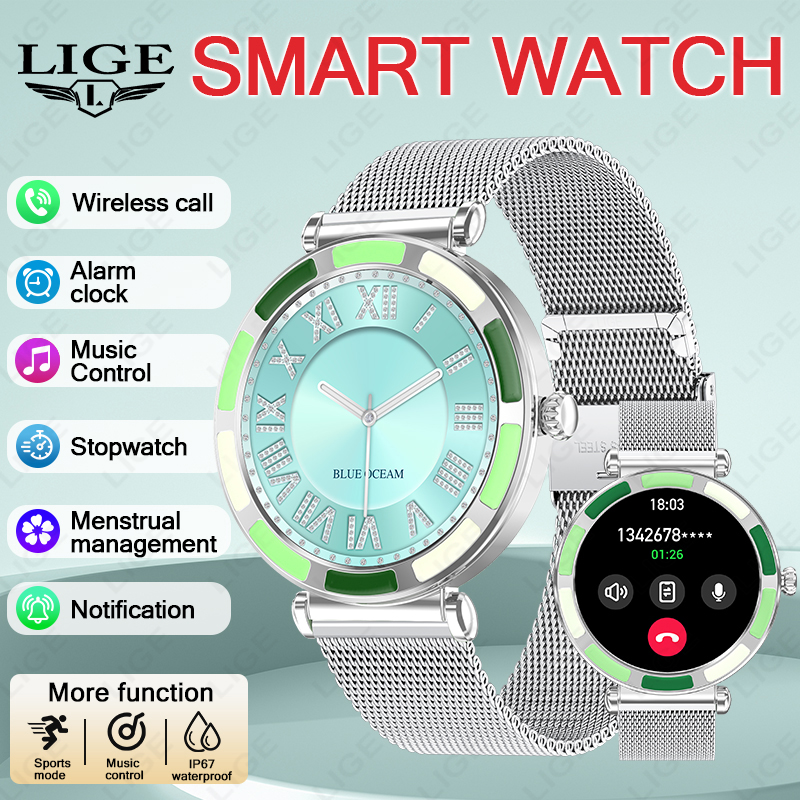 LIGE Luxury Women Smart Watche - đánh giá và giá Smartwatch Luxury Watches For Women