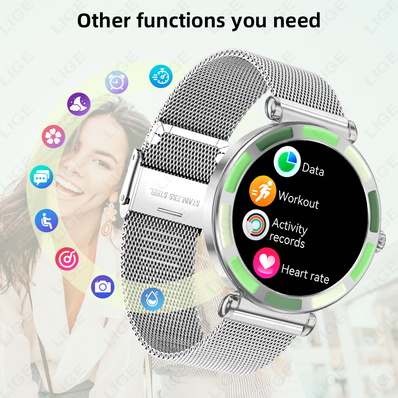 LIGE Luxury Women Smart Watche - đánh giá và giá Smartwatch Luxury Watches For Women