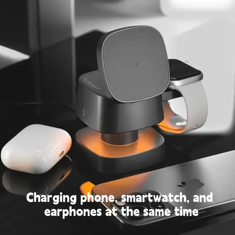 Magnetic 3 in 1 Wireless Charg - đánh giá và giá Watch 7 Smartwatch Iphone