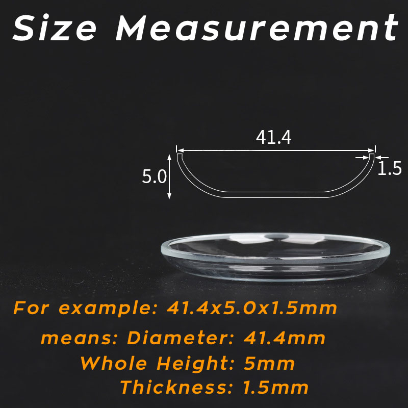 Lid Shaped High Domed Mineral  - đánh giá và giá Watch Crystal Replacement