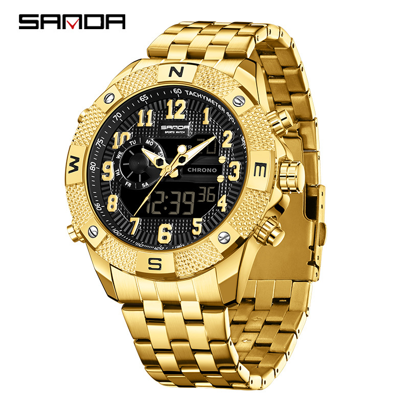 SANDA electronic watch youth t - đánh giá và giá Smartwatch Trending Watches For Men