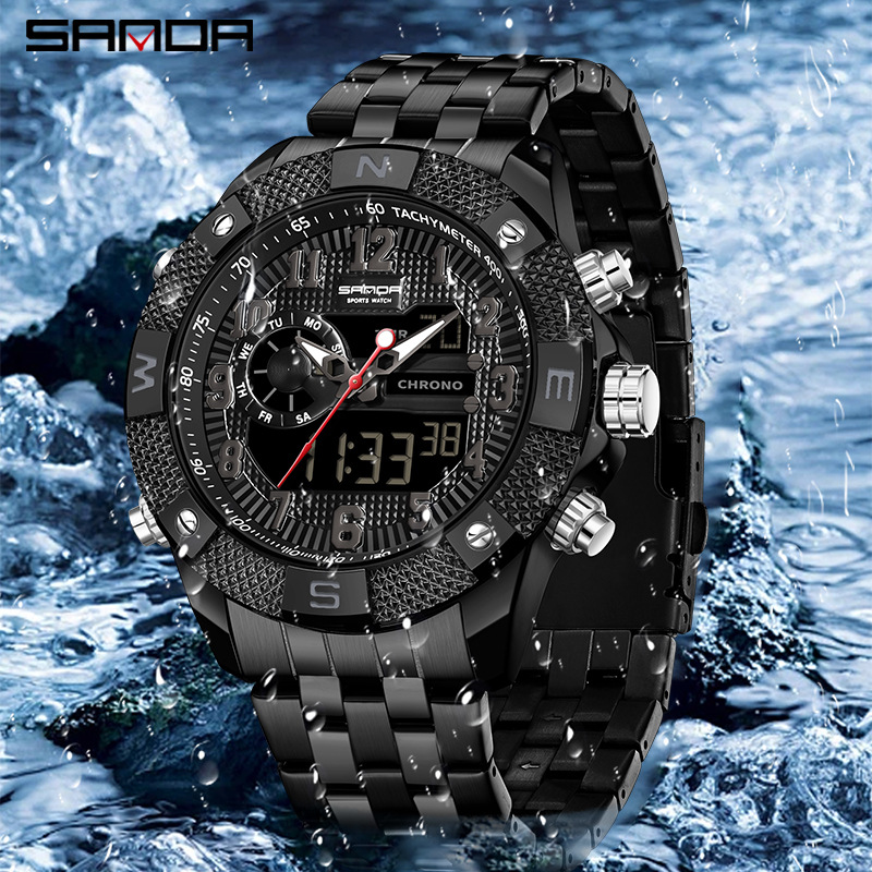 SANDA electronic watch youth t - đánh giá và giá Smartwatch Trending Watches For Men