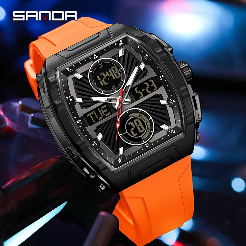 SANDA New Fashion Trend Men's  - đánh giá và giá Smartwatch Trending Watches For Men