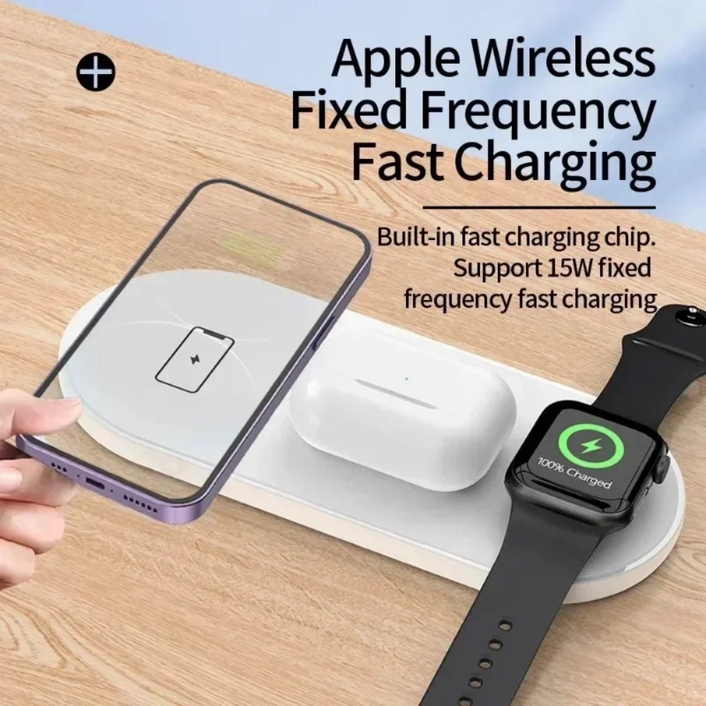 3-in-1 Wireless Charging Pad F - đánh giá và giá Smartwatch Watches For Iphone