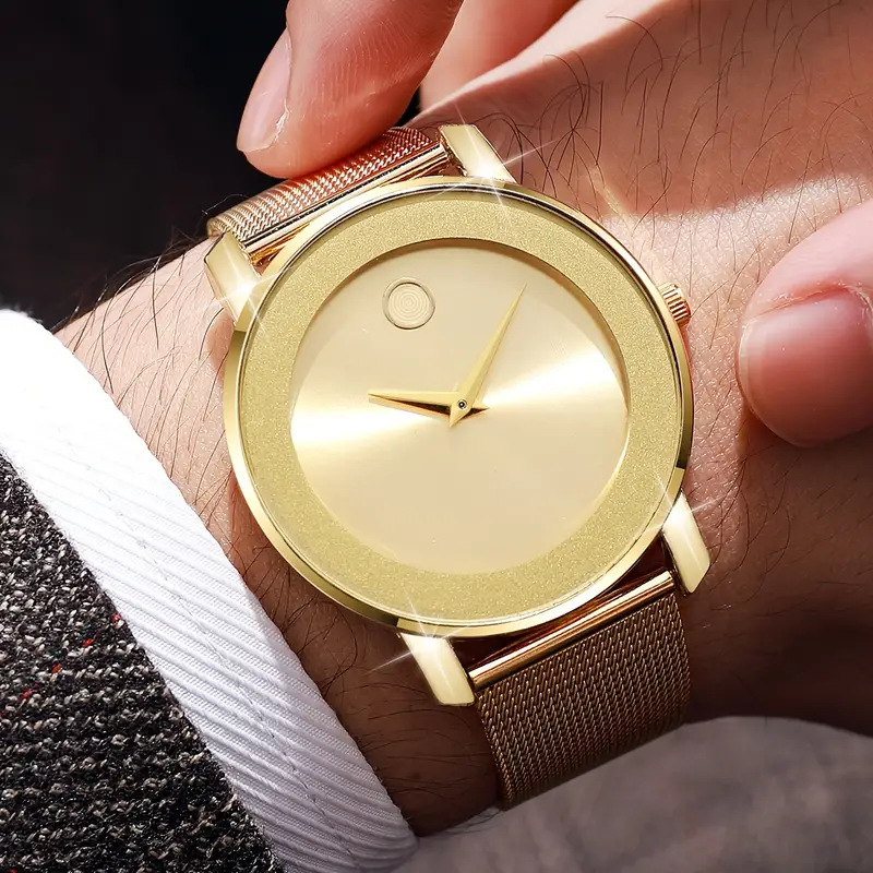 New Ultra-Thin Mesh Band Men's - đánh giá và giá Smartwatch New Watches