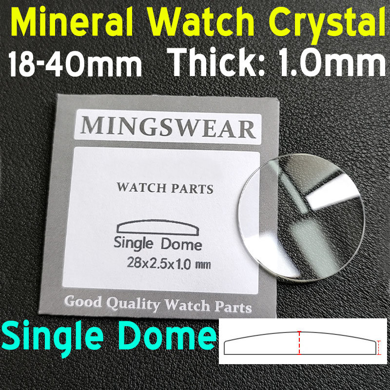 1mm Thick Round Single Dome Co - đánh giá và giá Watch Crystal Replacement