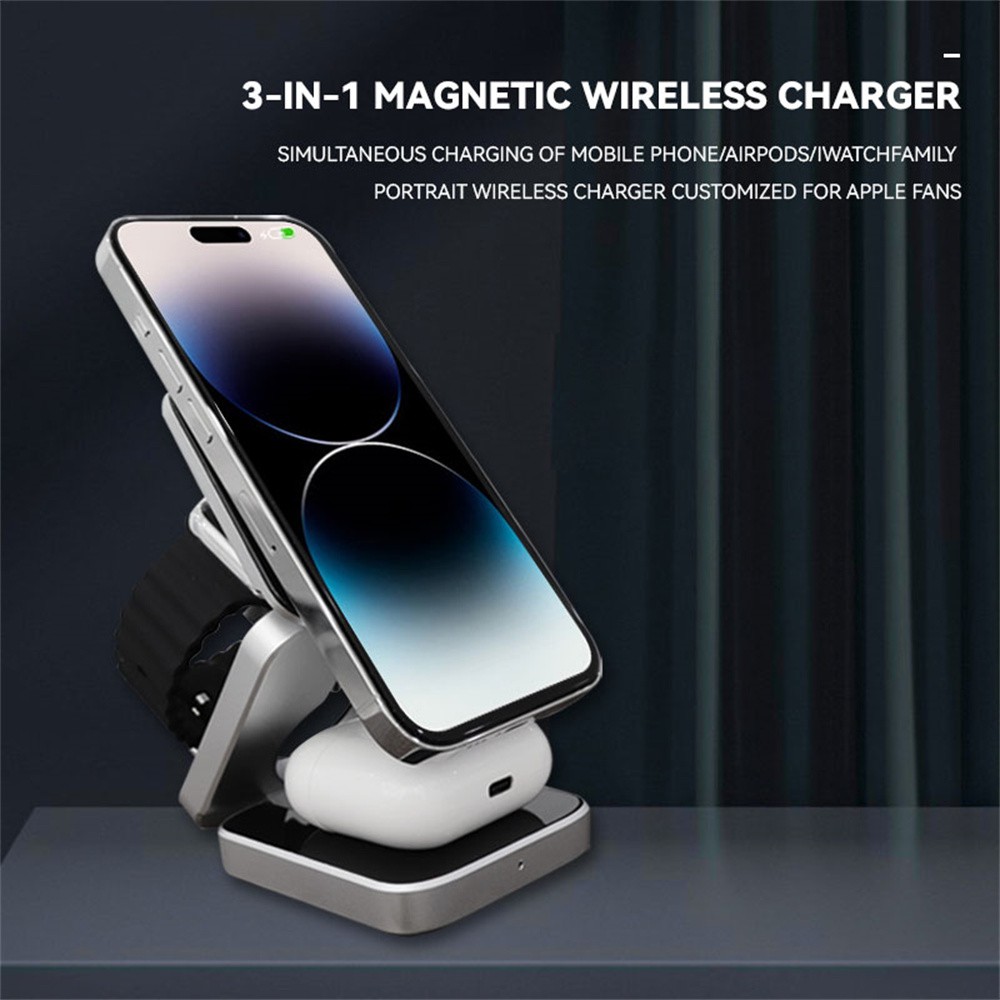 Foldable Magnetic Wireless Cha - đánh giá và giá Watch 7 Smartwatch Iphone