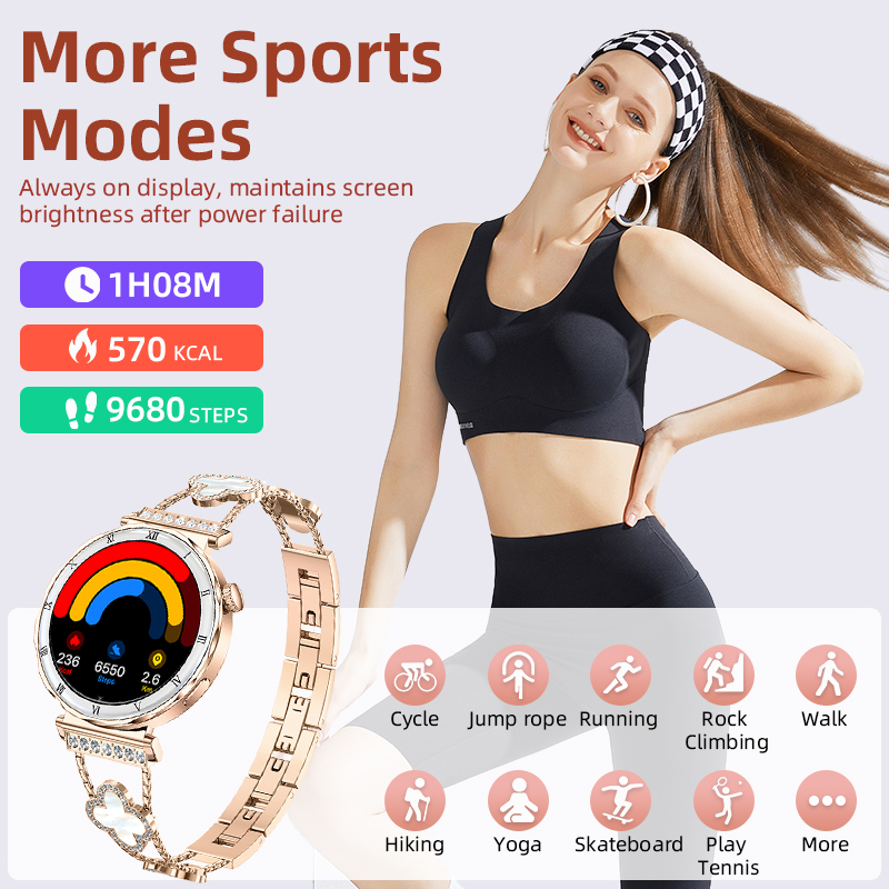 LIGE Luxury Smart Watch Women  - đánh giá và giá Smartwatch Luxury Watches For Women