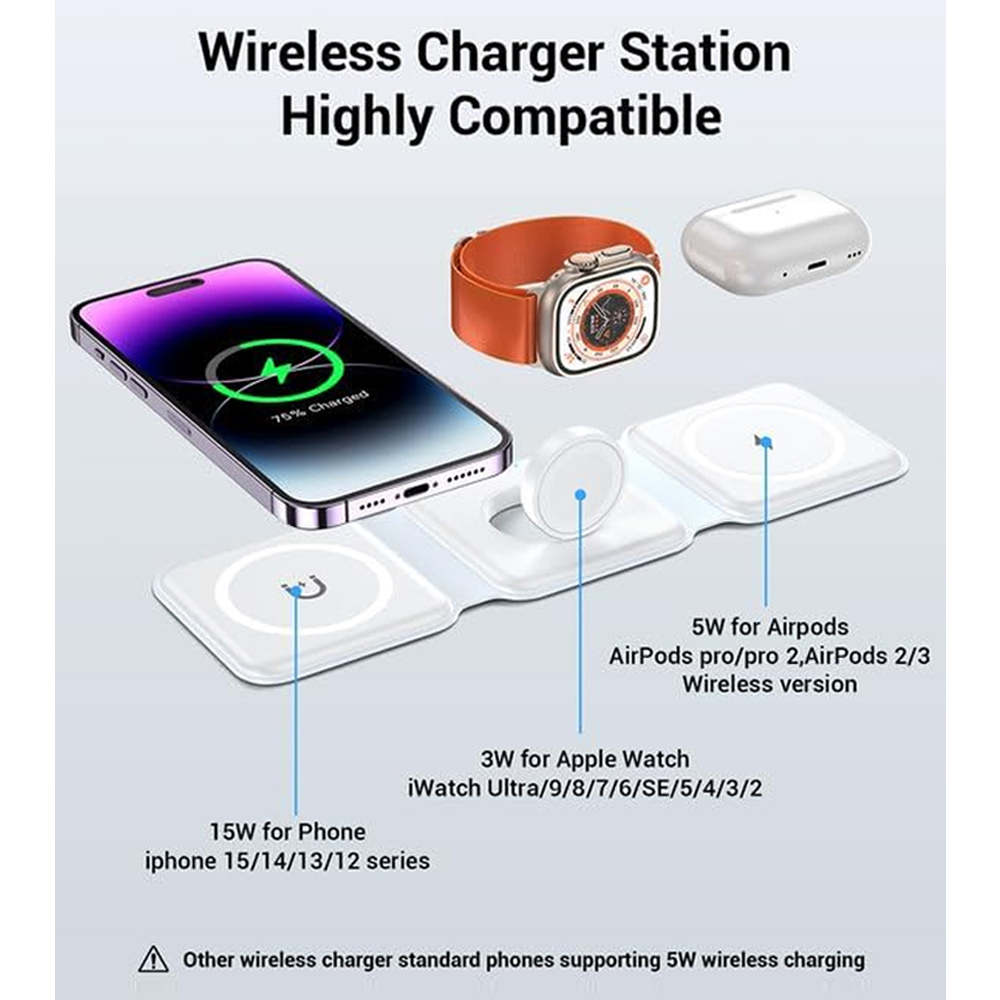 3 In 1 Wireless Charging Stati - đánh giá và giá Smartwatch Watches For Iphone